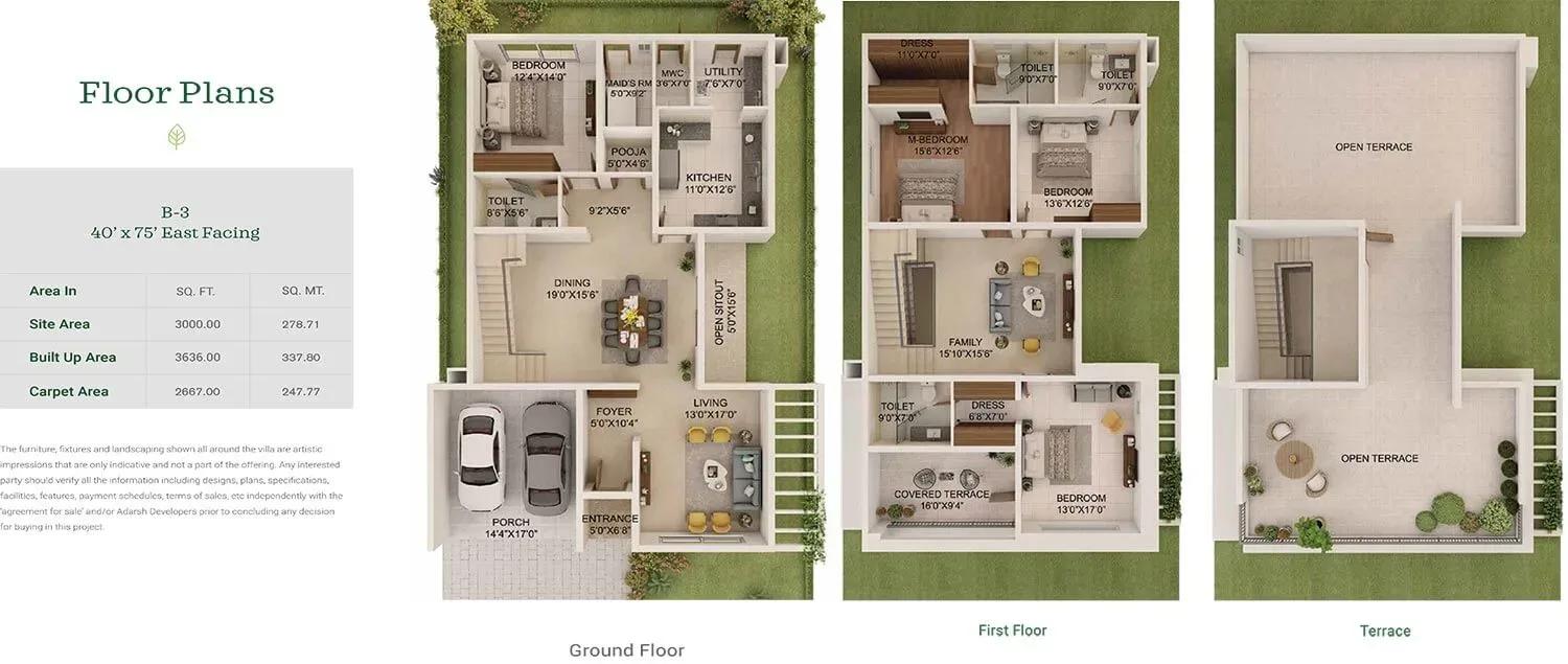 Adarsh Sanctuary villas