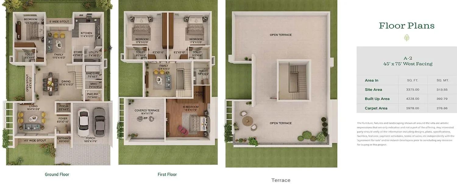 Adarsh Sanctuary villas