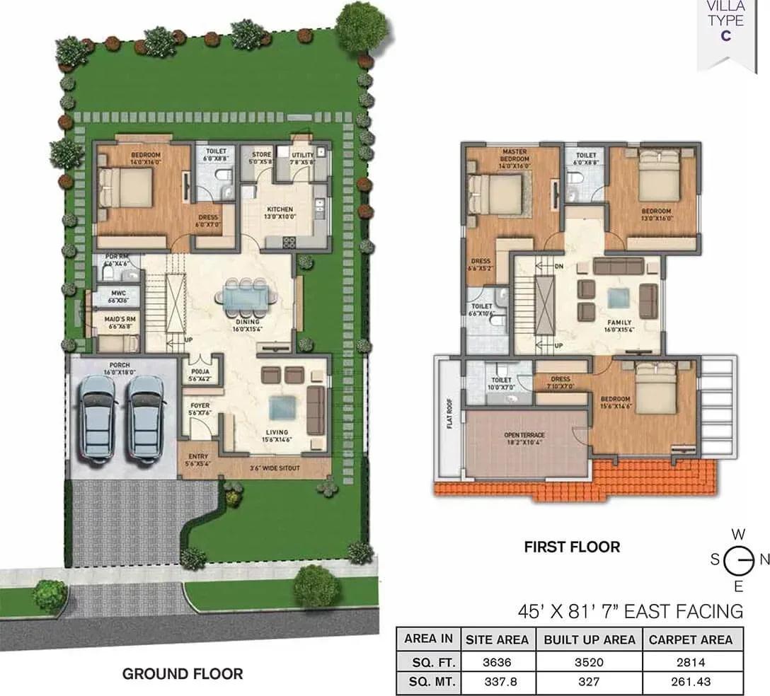 Adarsh Wisteria villas
