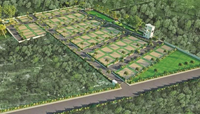 Aditya Palm Grove plots layout overview
