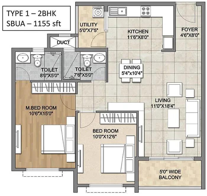 Ajmera Codename Electronic City apartments