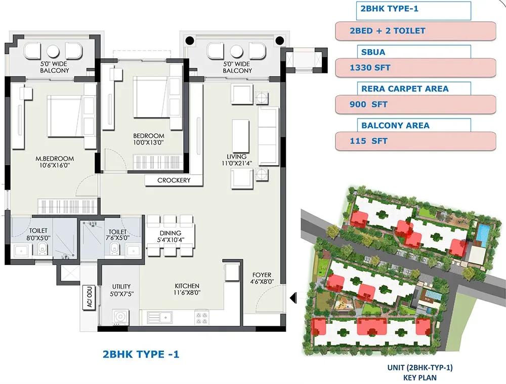 Ajmera IRIS Apartments apartments