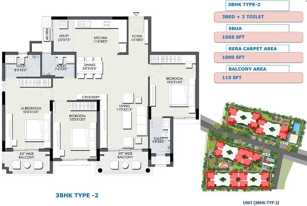 Ajmera IRIS Apartments apartments