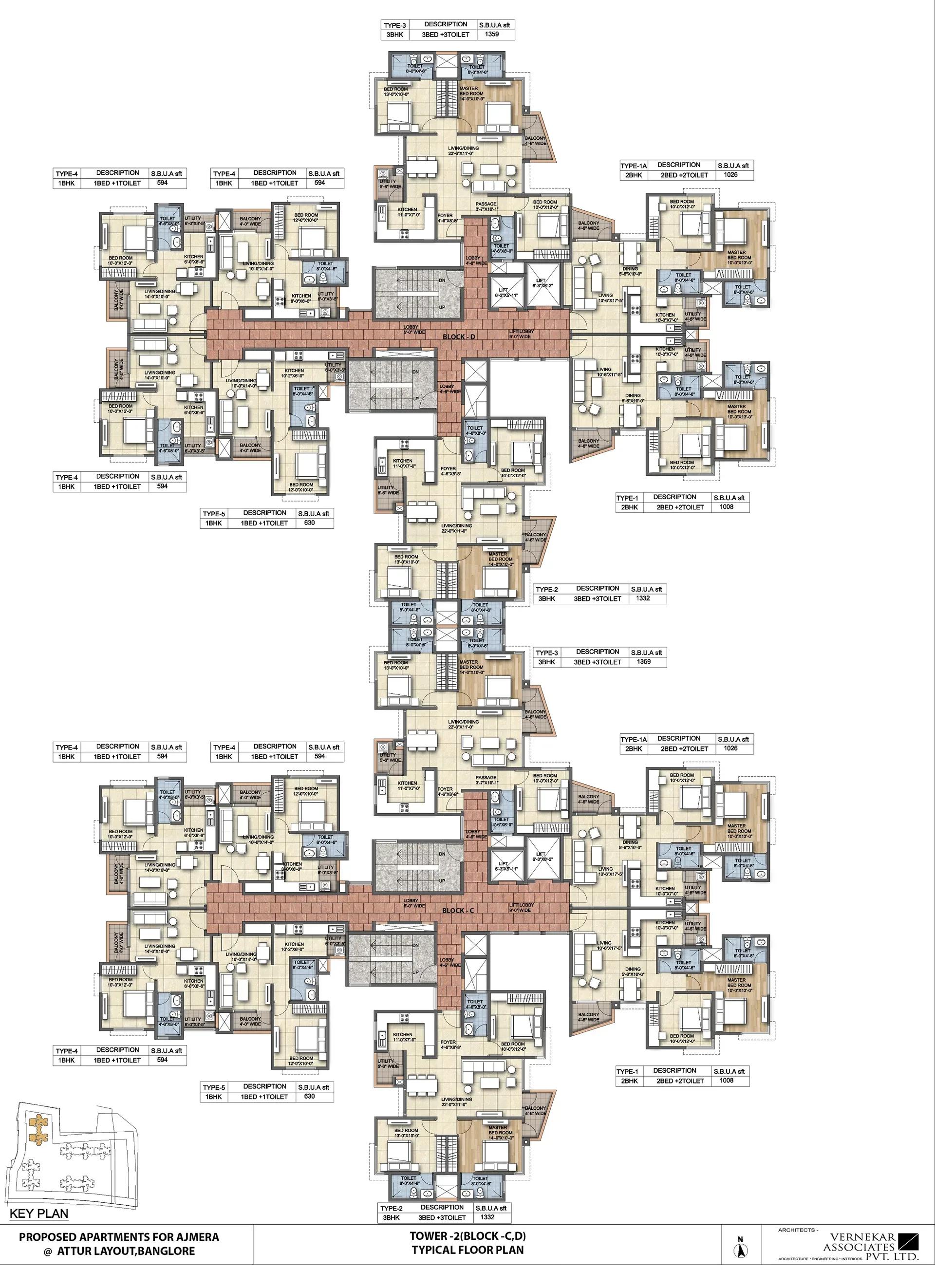 Ajmera Lugaano apartments