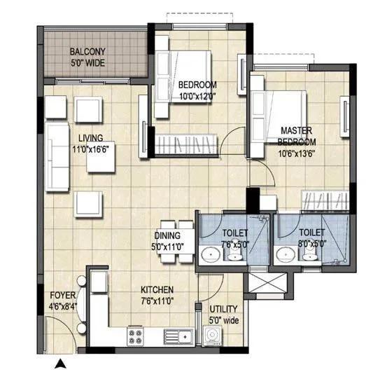 Ajmera Nucleus apartments