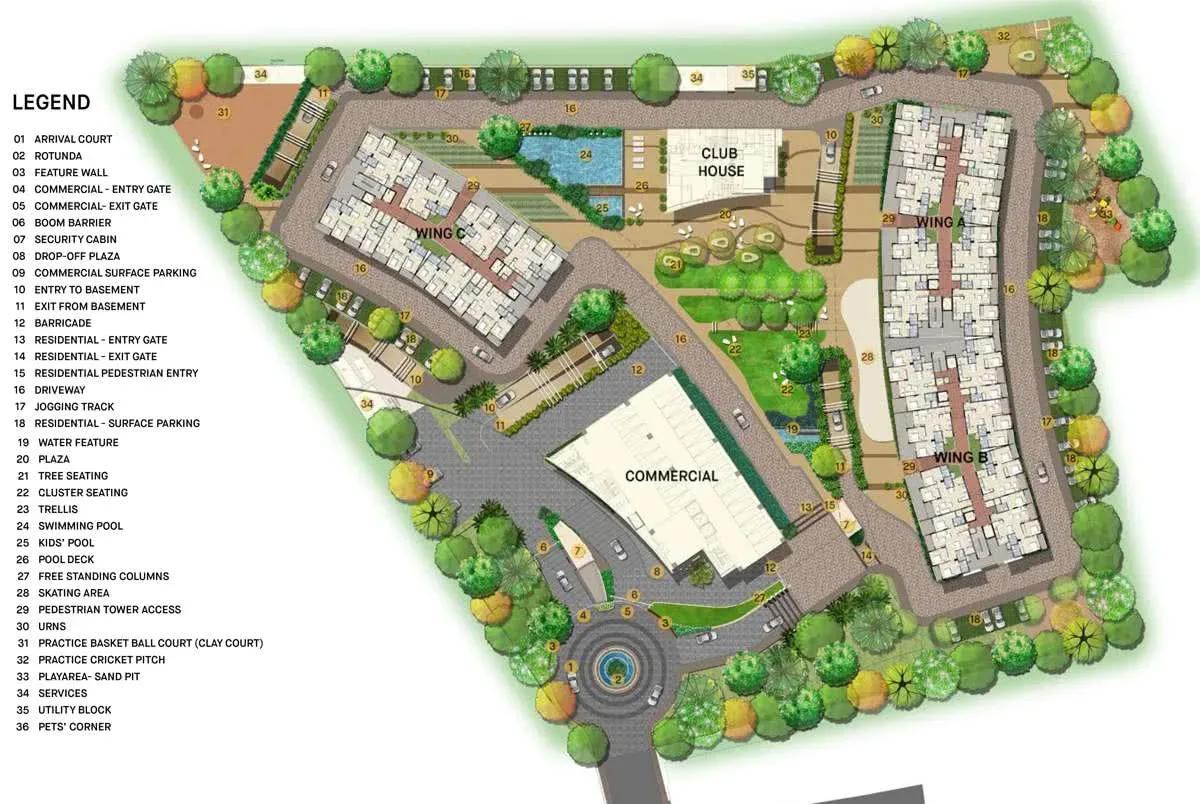 Ajmera Nucleus apartments