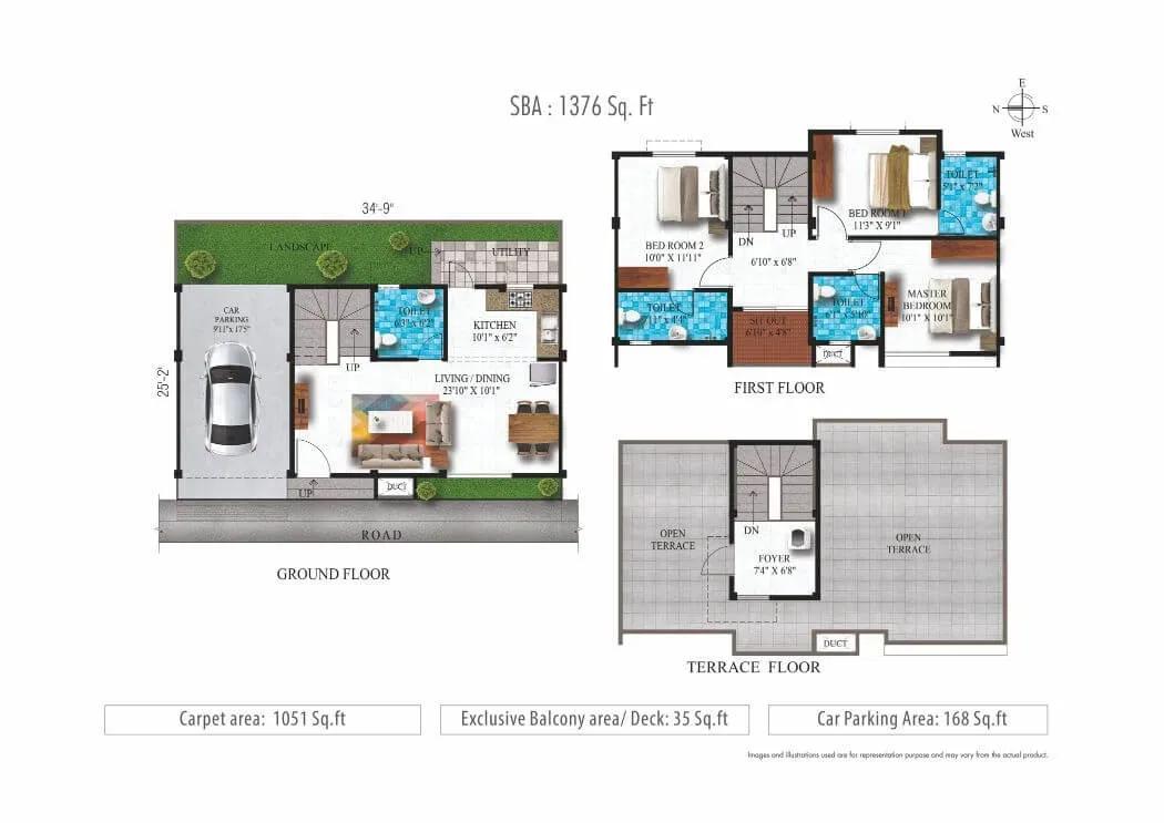Alliance Humming Gardens villas
