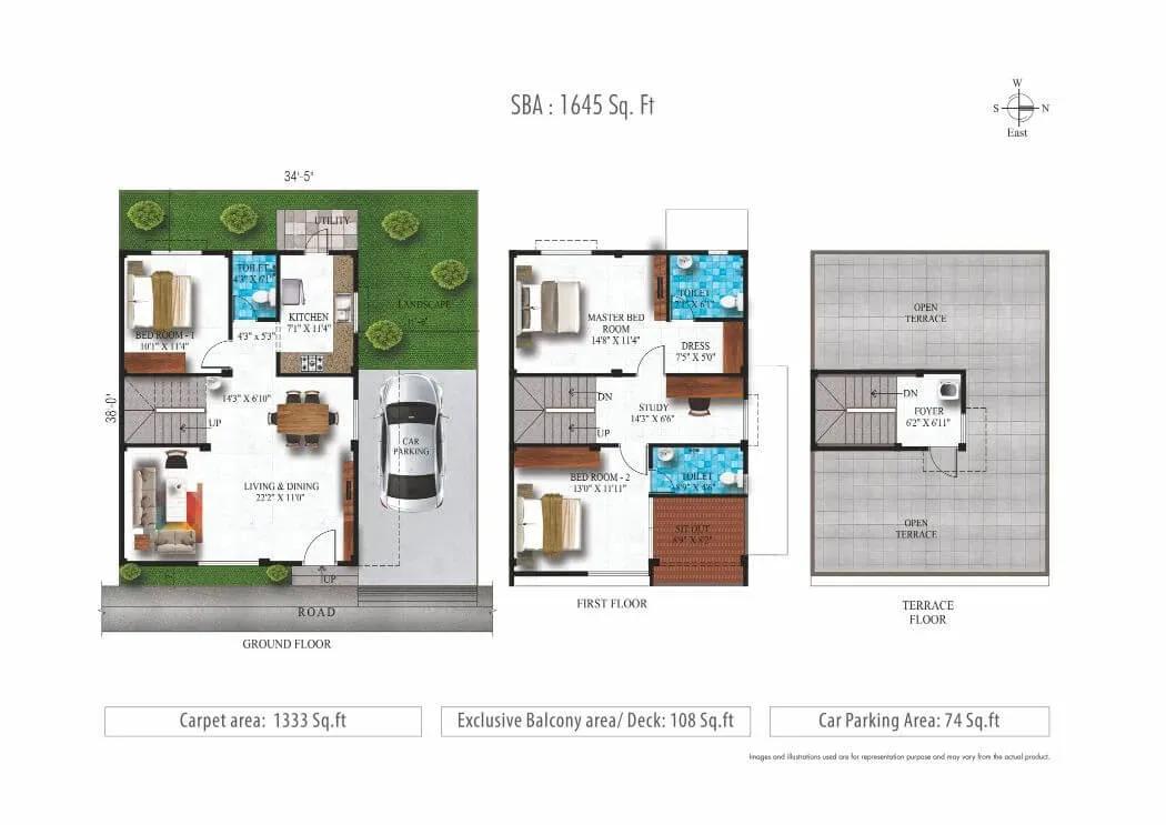 Alliance Humming Gardens villas