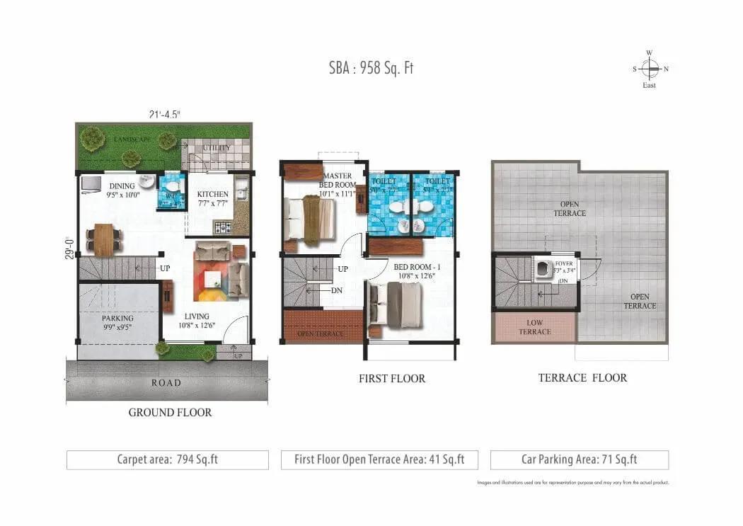 Alliance Humming Gardens villas