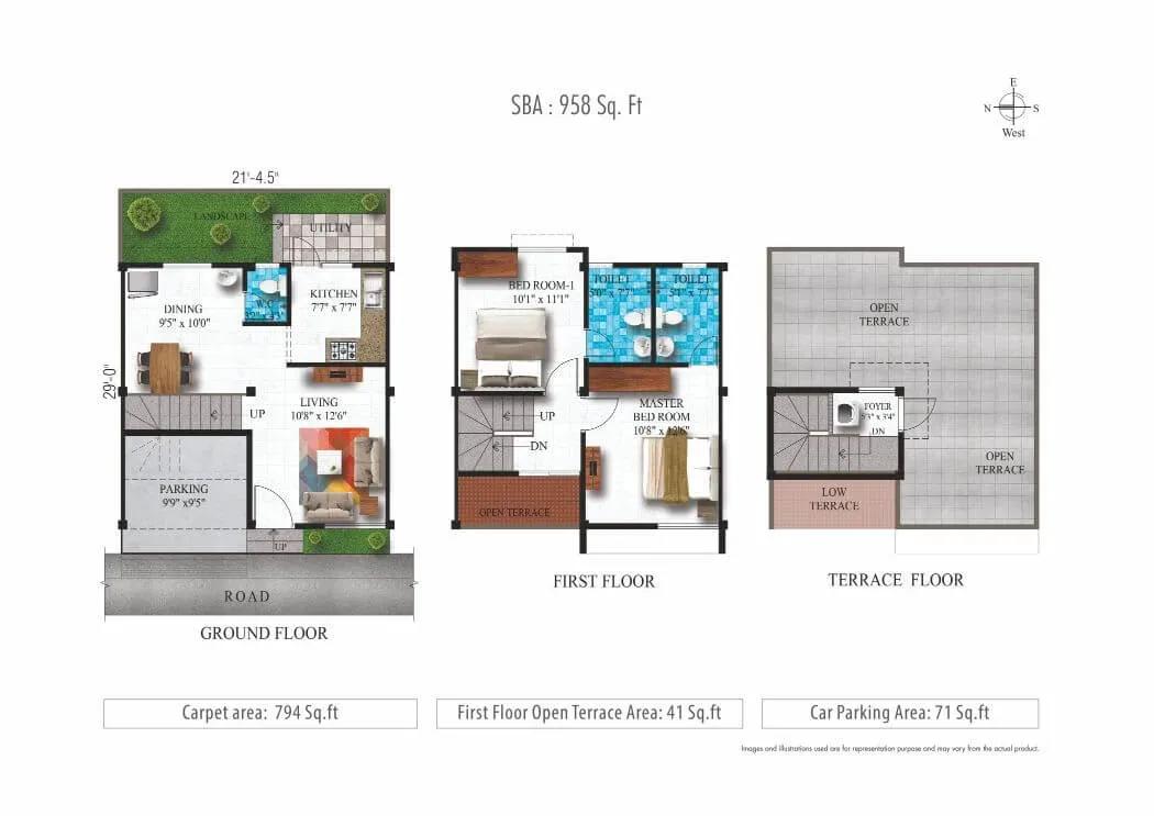 Alliance Humming Gardens villas