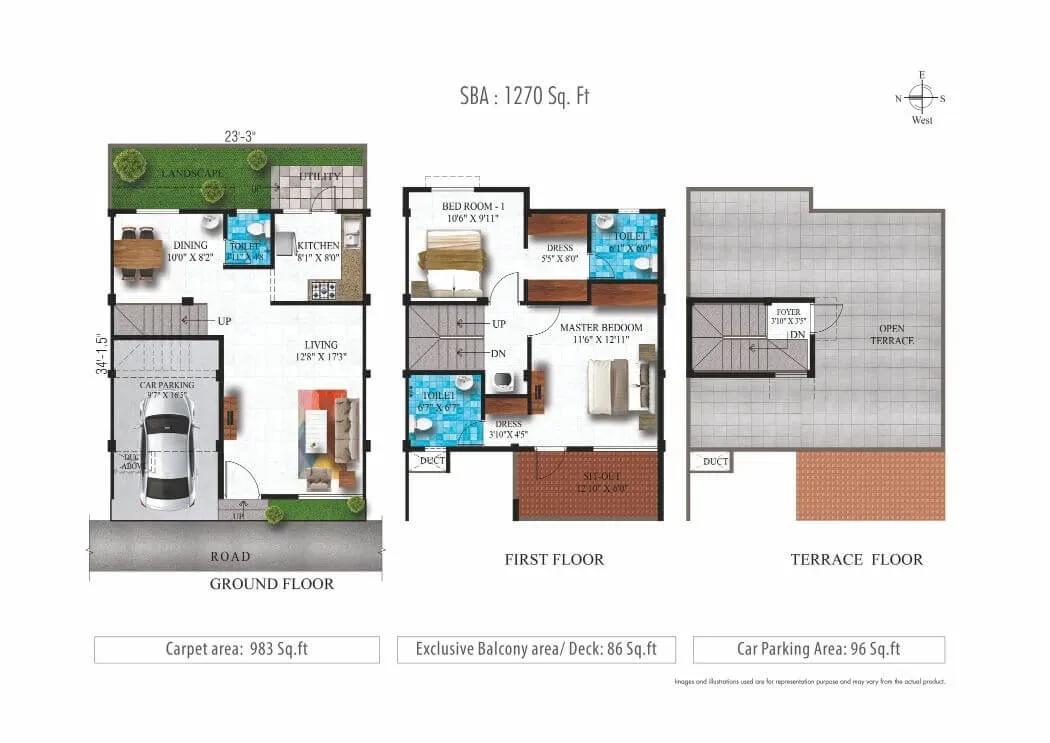 Alliance Humming Gardens villas