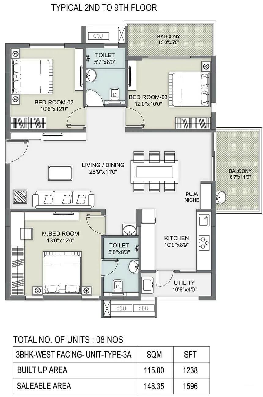 Ambience Courtyard apartments