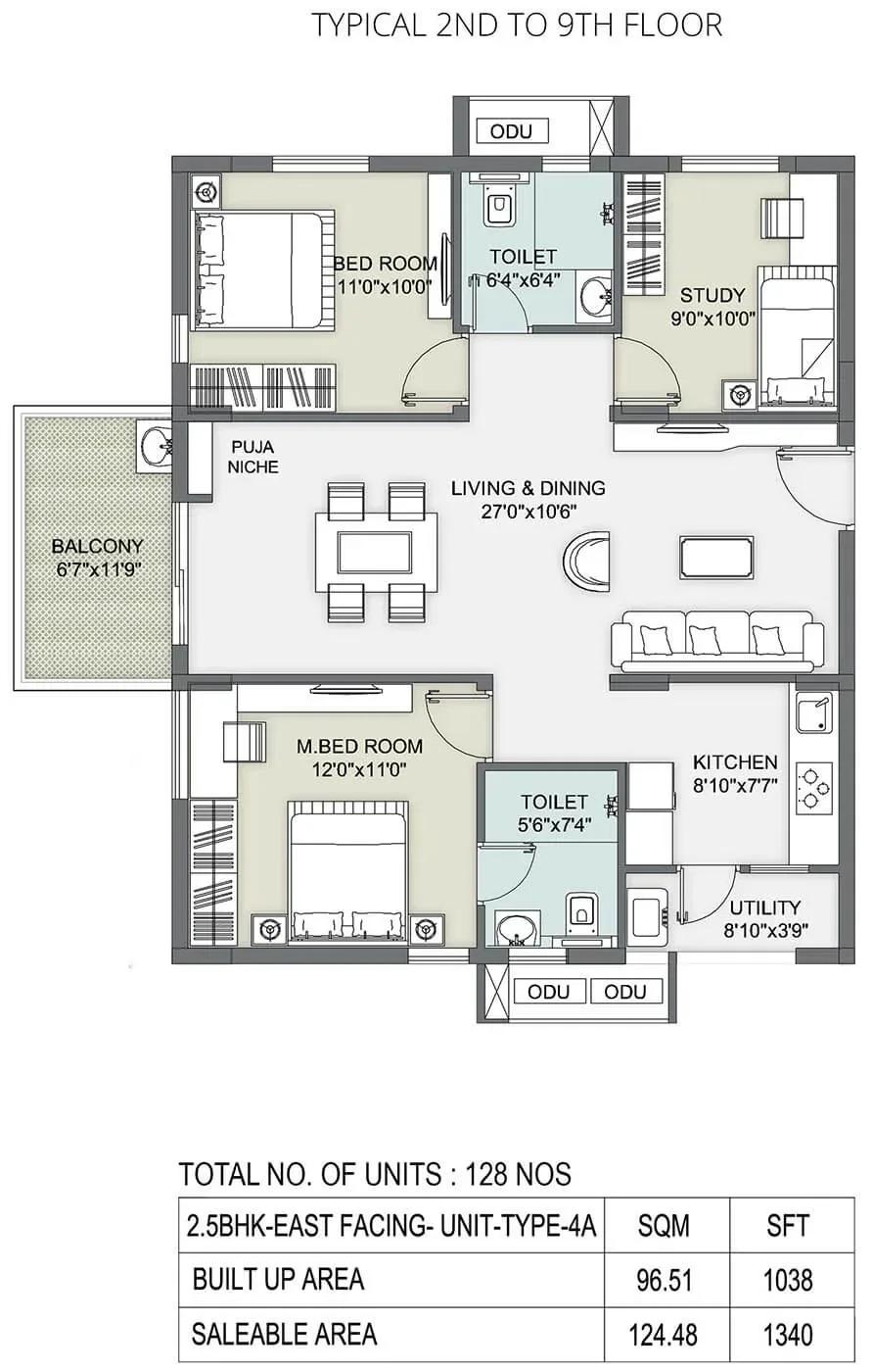 Ambience Courtyard apartments