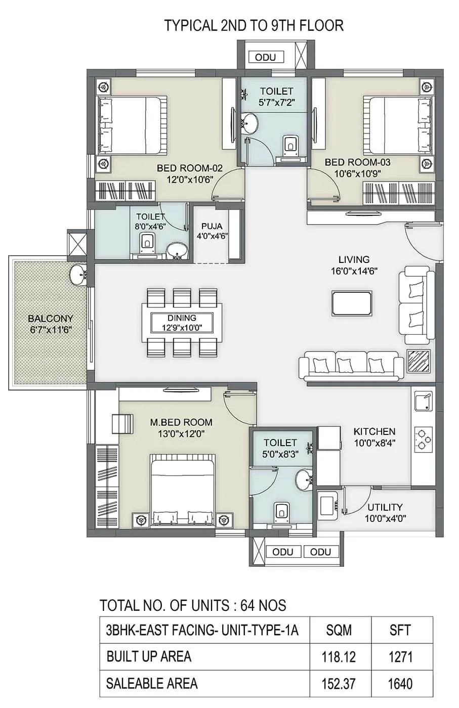 Ambience Courtyard apartments