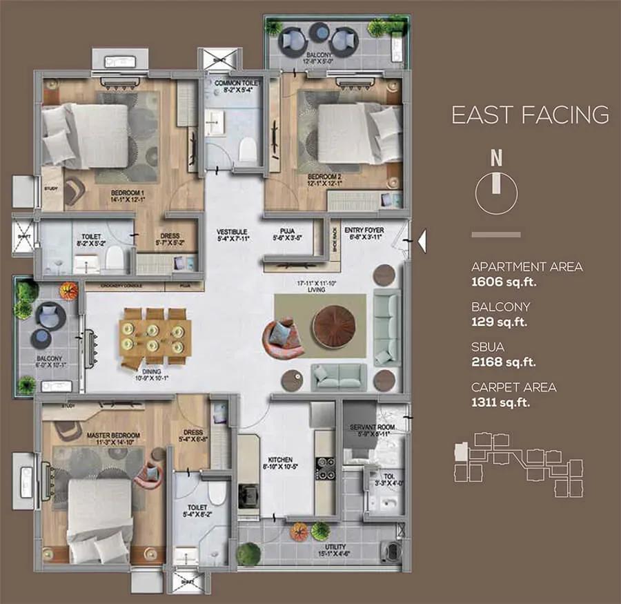 Ambience Park View apartments