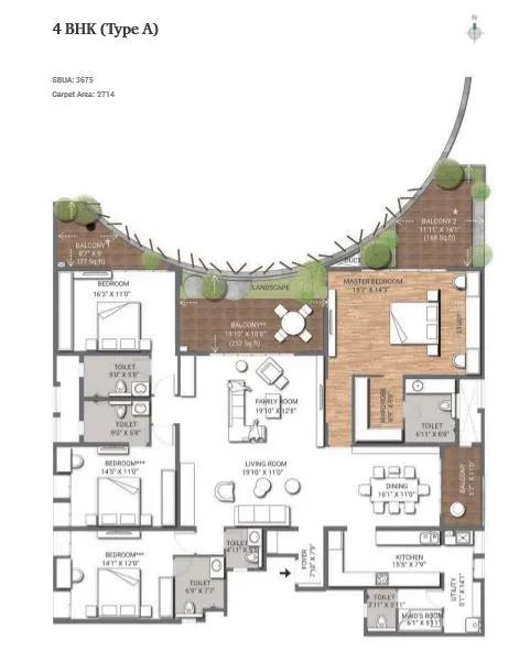 Assetz 38 & Banyan apartments floor plan
