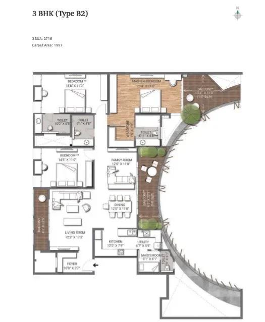 Assetz 38 & Banyan apartments floor plan