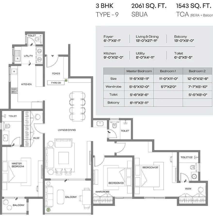 Assetz Codename Altitude apartments floor plan
