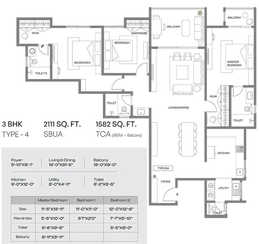 Assetz Codename Altitude apartments floor plan