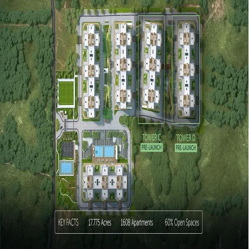 Assetz Lifestyle 63 Degree East apartments master plan