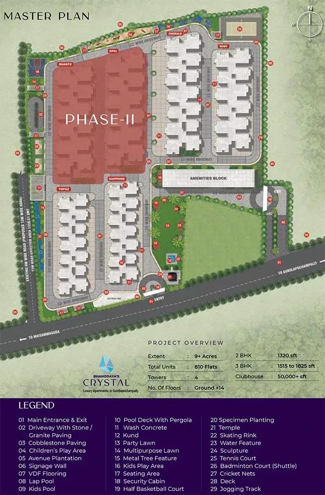 Bhanodaya Crystal apartments