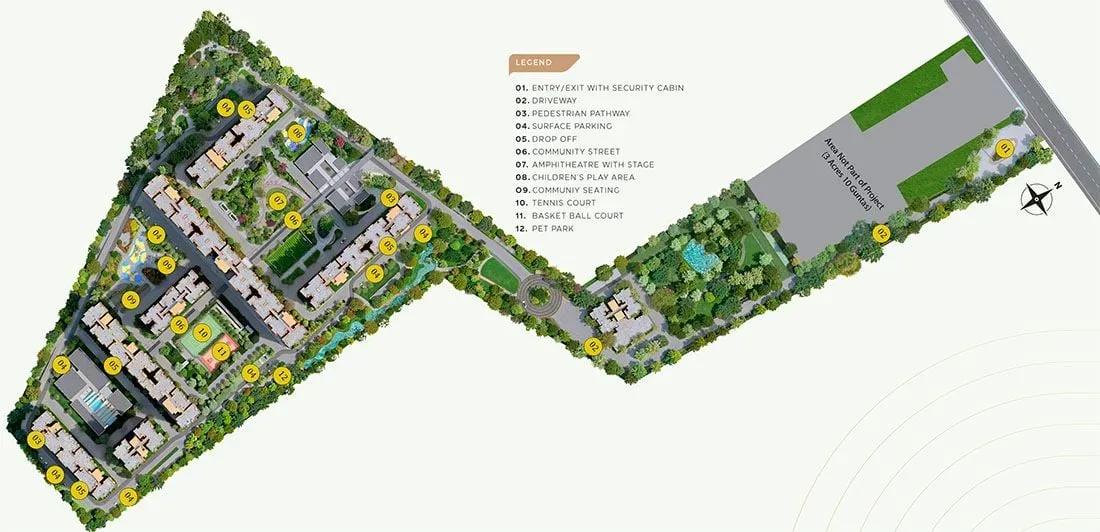 Birla Sarjapur Apartments apartments master plan