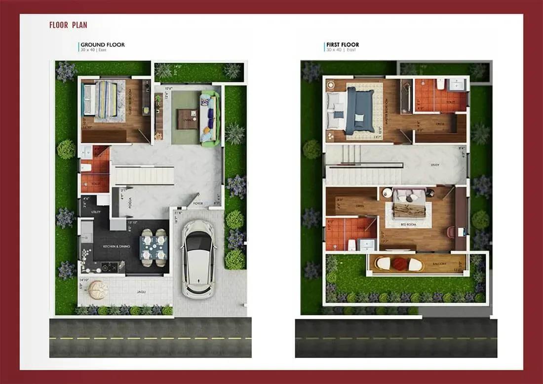 Bluejay Malgudi villas