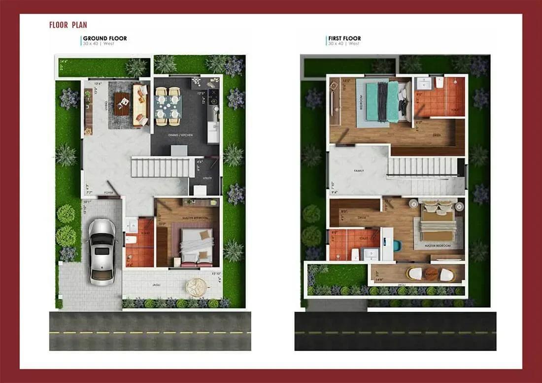 Bluejay Malgudi villas