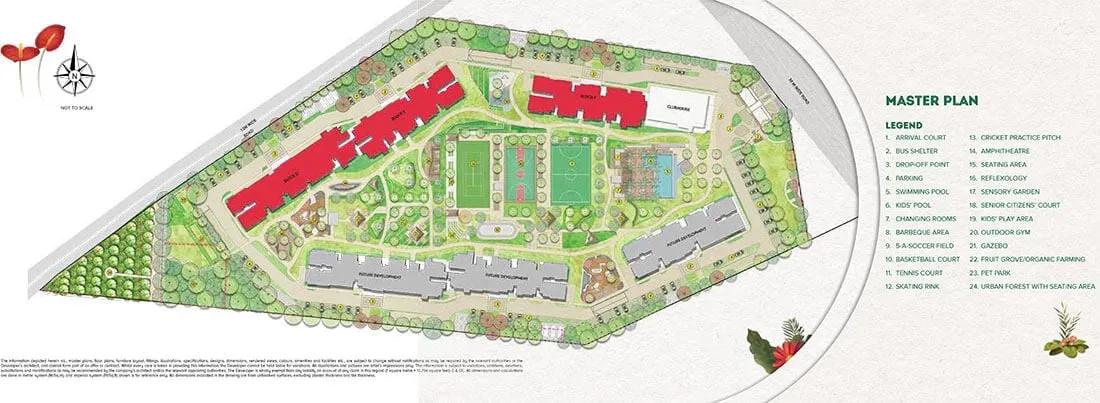 Brigade Calista apartments master plan