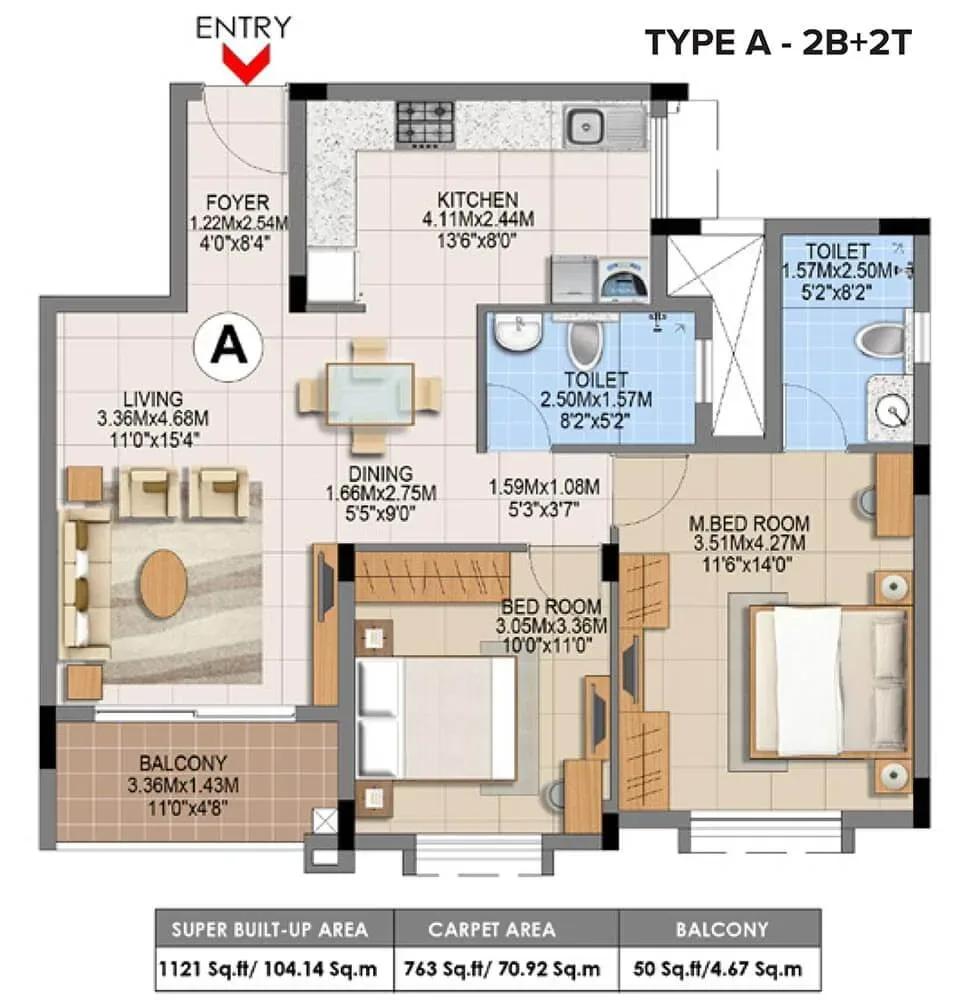 Brigade Gem apartments
