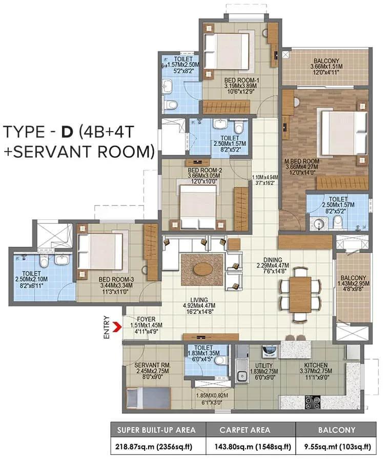 Brigade Nanda Heights apartments