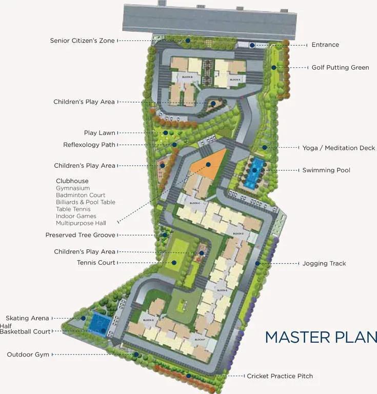 Brigade Northridge apartments master plan