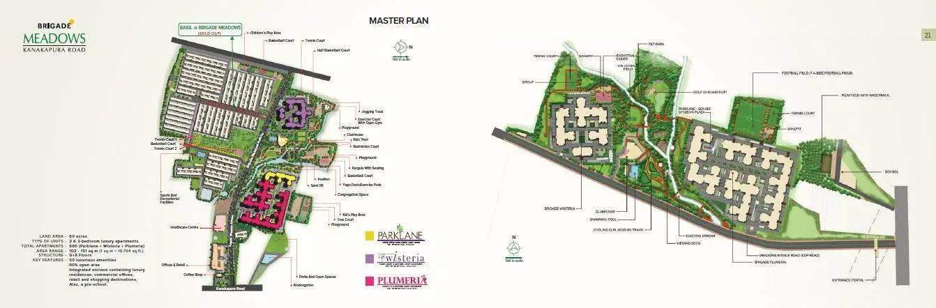 Brigade Parklane master plan