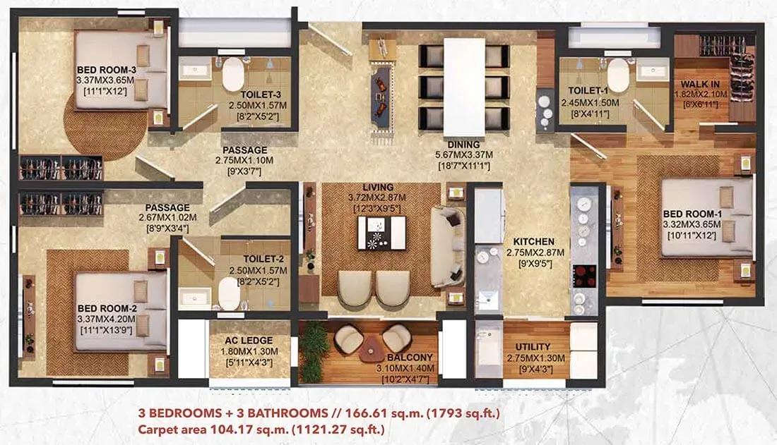 Brigade Residences apartments
