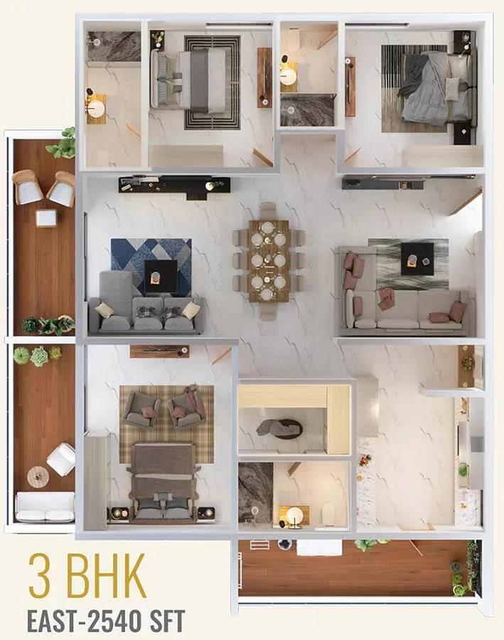 Candeur Crescent apartments