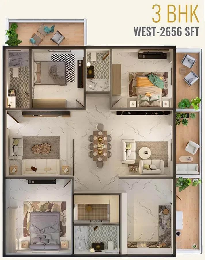 Candeur Crescent apartments