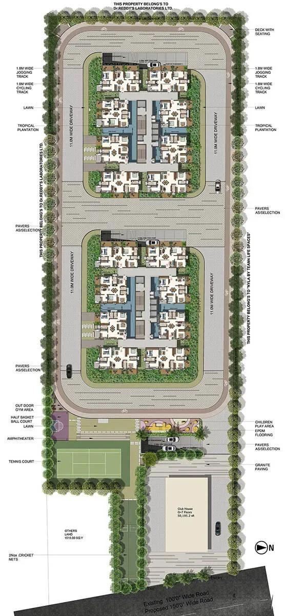 Candeur Twins apartments