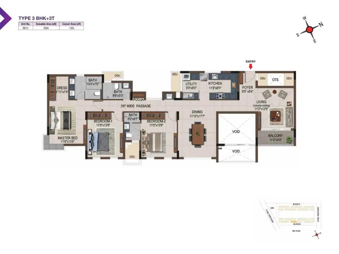 Casagrand Amethyst apartments