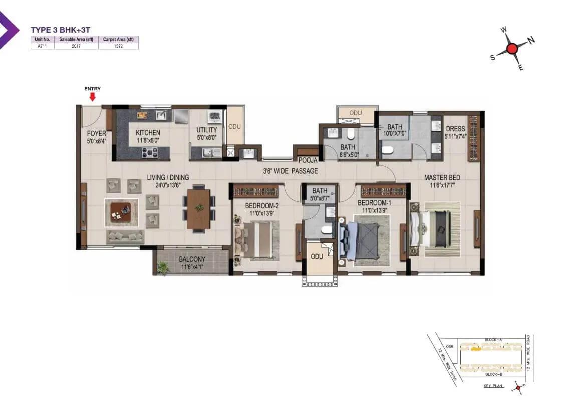 Casagrand Amethyst apartments