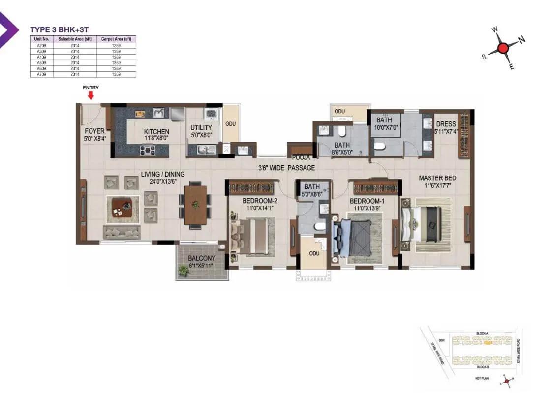 Casagrand Amethyst apartments