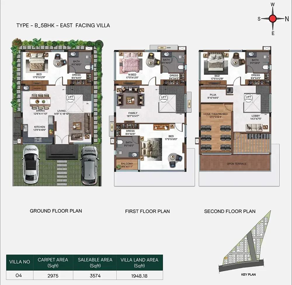 Casagrand Belair villas