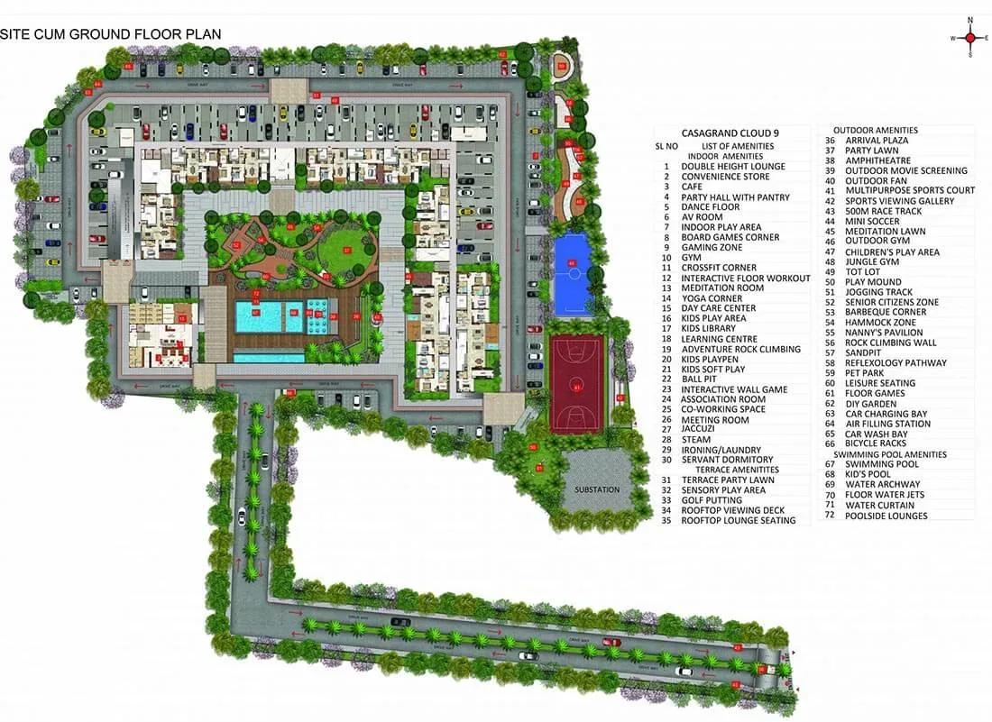 Casagrand Cloud9 apartments