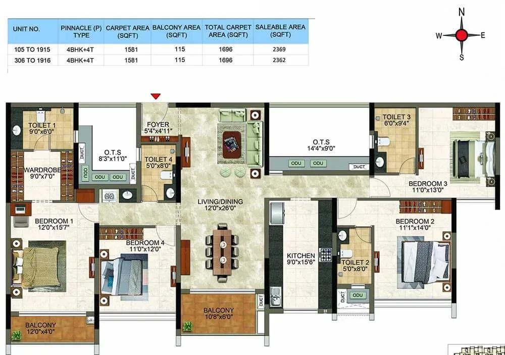 Casagrand Cloud9 apartments