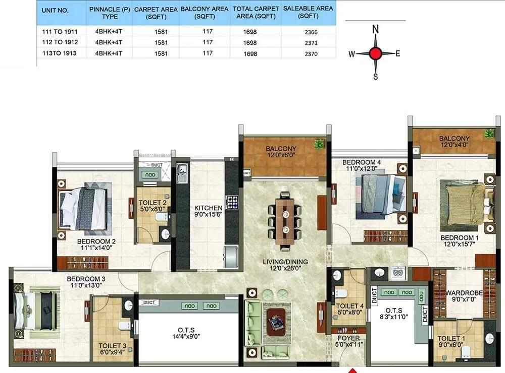 Casagrand Cloud9 apartments