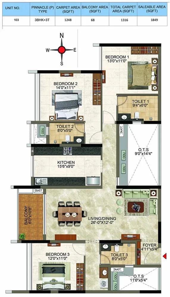 Casagrand Cloud9 apartments