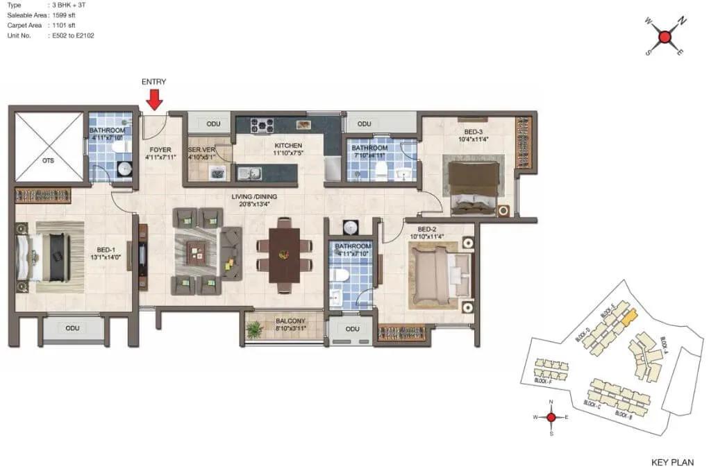 Casagrand Crescendo apartments