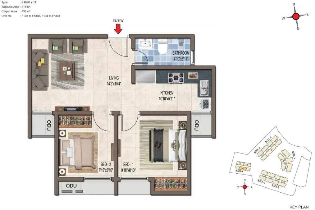 Casagrand Crescendo apartments