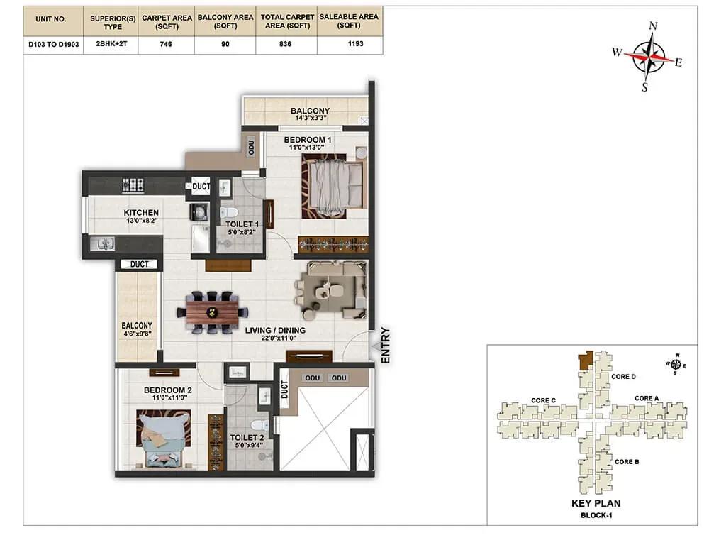 Casagrand Elinor apartments