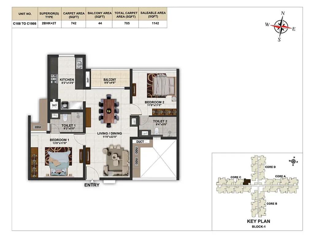 Casagrand Elinor apartments