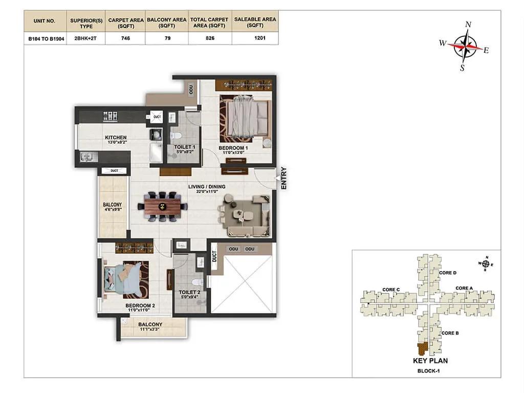 Casagrand Elinor apartments